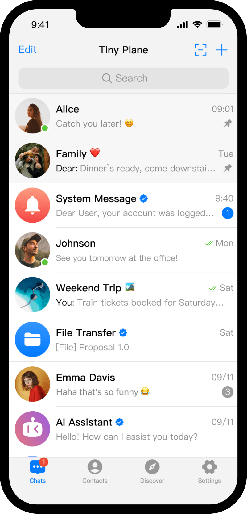 Send Messages Feature Screenshot